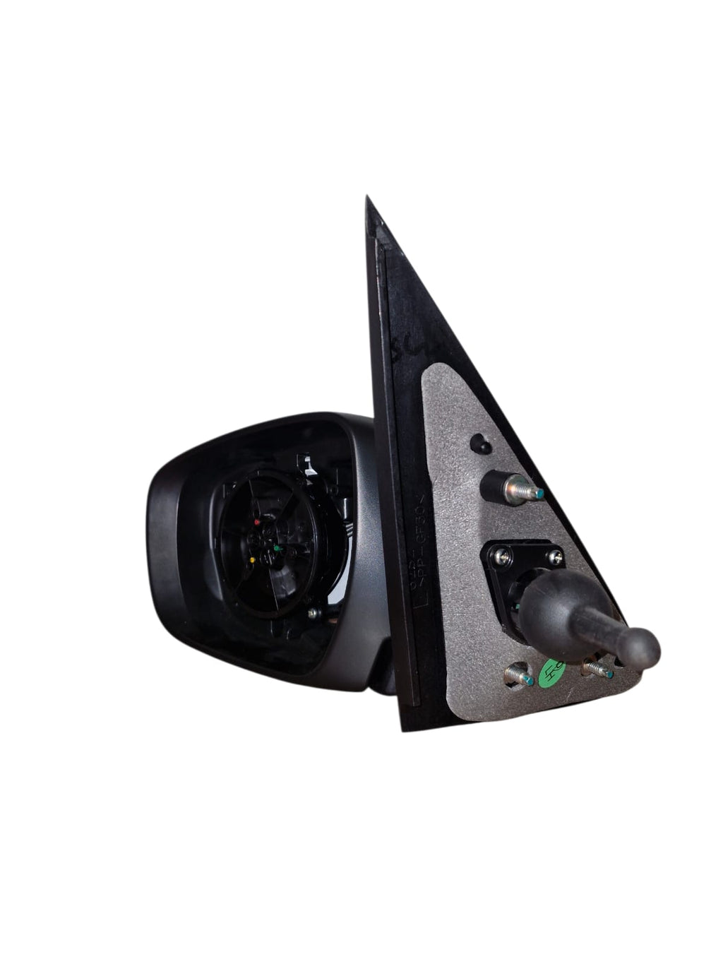 "Detalle espejo retrovisor mecánico Swift nuevo"